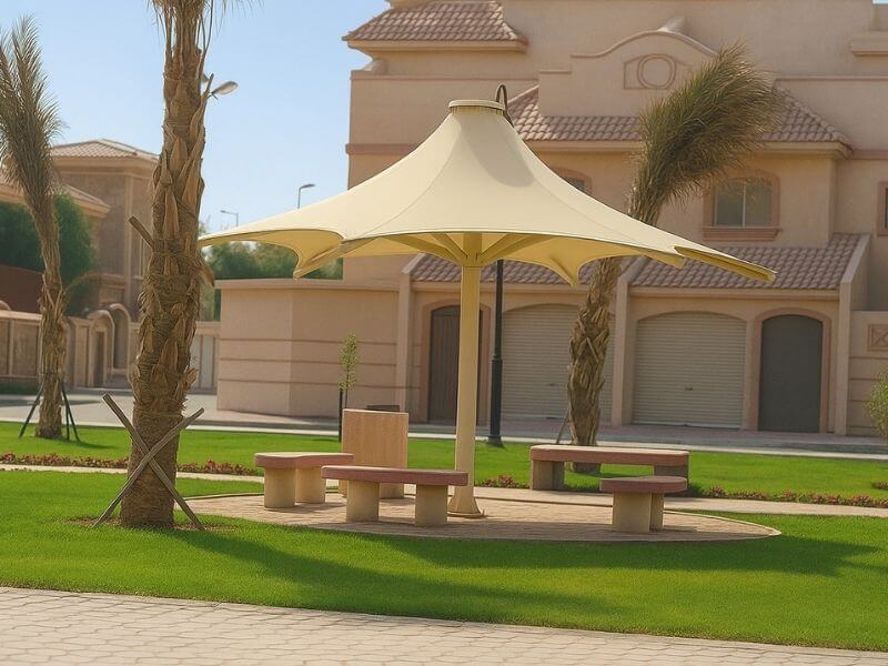 مظلات جلسات حدائق